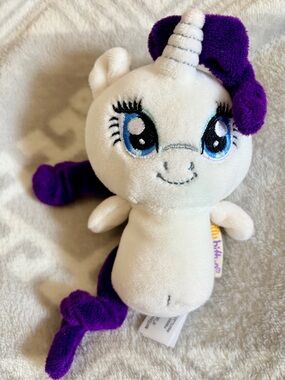 2016 My Little Pony “Rarity” Itty Bittys 4” Plush Toy by Hallmark/Hasbro